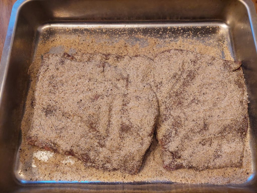 Pastrami Rinderbrust gepökelt