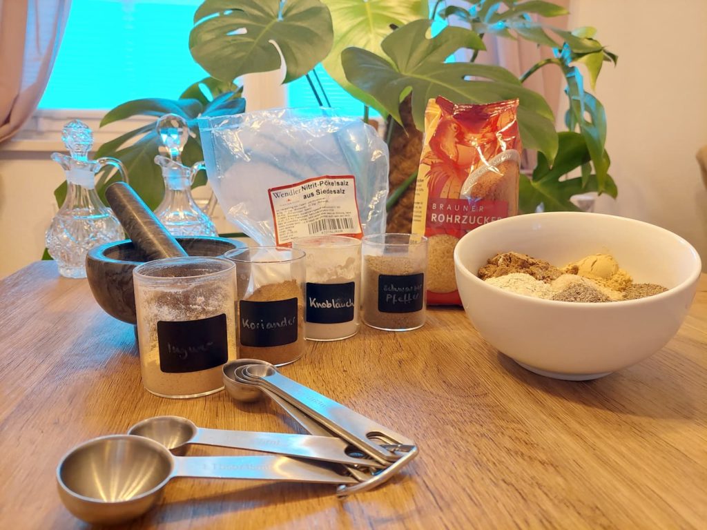 Pastrami Pökeln Gewürze